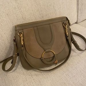 See By Chloe Hana shoulder bag in motty gray